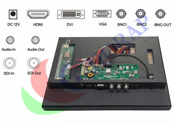 FHD 21.5 Inch Security System LCD Monitor Surveillance Monitor - Image 2