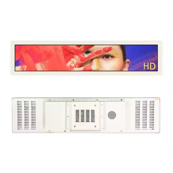 Double Sided ultra Thin Long Stretched Screen 37inch HD Video Pictures Display Stretched Advertising Kiosk - Image 4