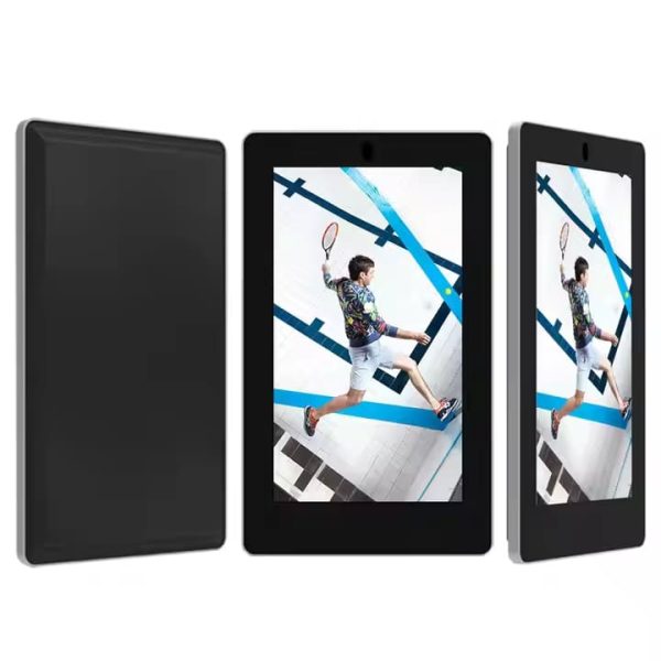 Wall Mount Outdoor Digital Display Slim Design Front Tempered Glass 43inch 3000nits High Bright Outdoor Digital Signages