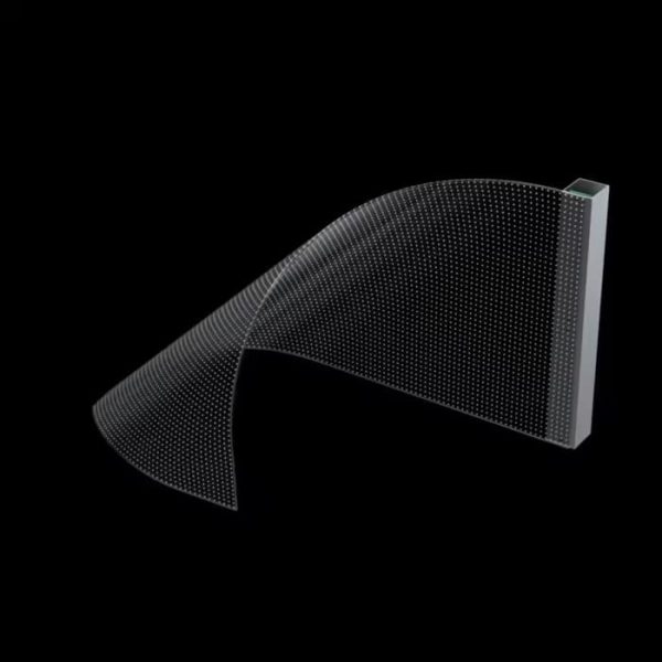 95% Transparency Mesh LED Film Invisible PCB Led Facade Buildings Mesh Technology Transparent LED Film - Image 3