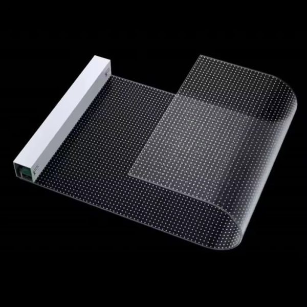 95% Transparency Mesh LED Film Invisible PCB Led Facade Buildings Mesh Technology Transparent LED Film - Image 6