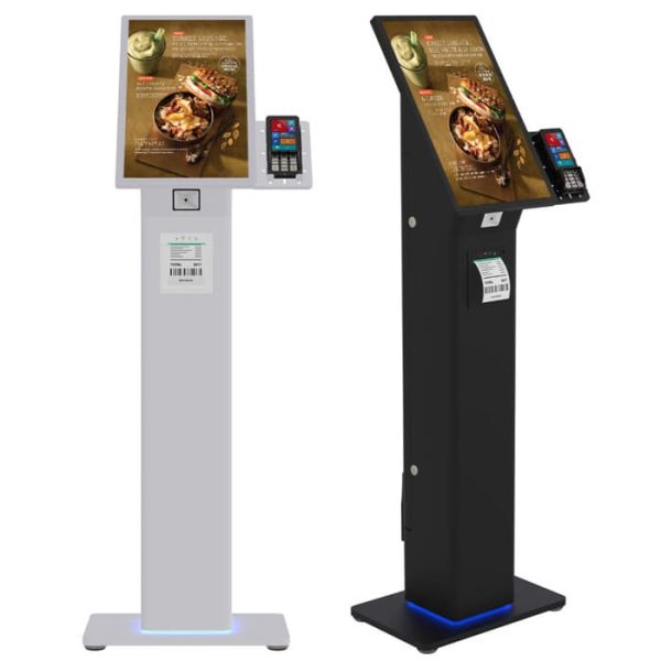 KFC Restaurant 24 27 32 Inch Touch Screen Cashless POS Fast Food Self ...