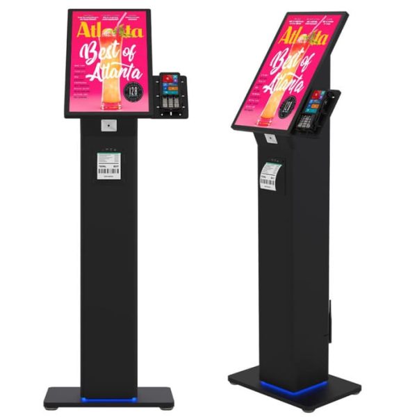 KFC Restaurant 24 27 32 Inch Touch Screen Cashless POS Fast Food Self ...