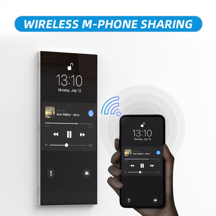 Hot Sales Smart Fitness Mirror Interactive Glass TV Mirror Virtual Fitting Mirror for Smart Home Exercise Workout Yoga - Image 6